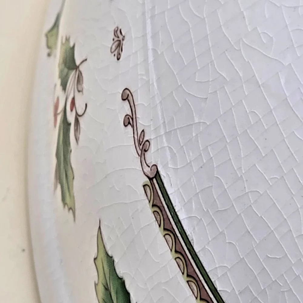 Royal Limited Holly Holiday Pasta Bowl 12